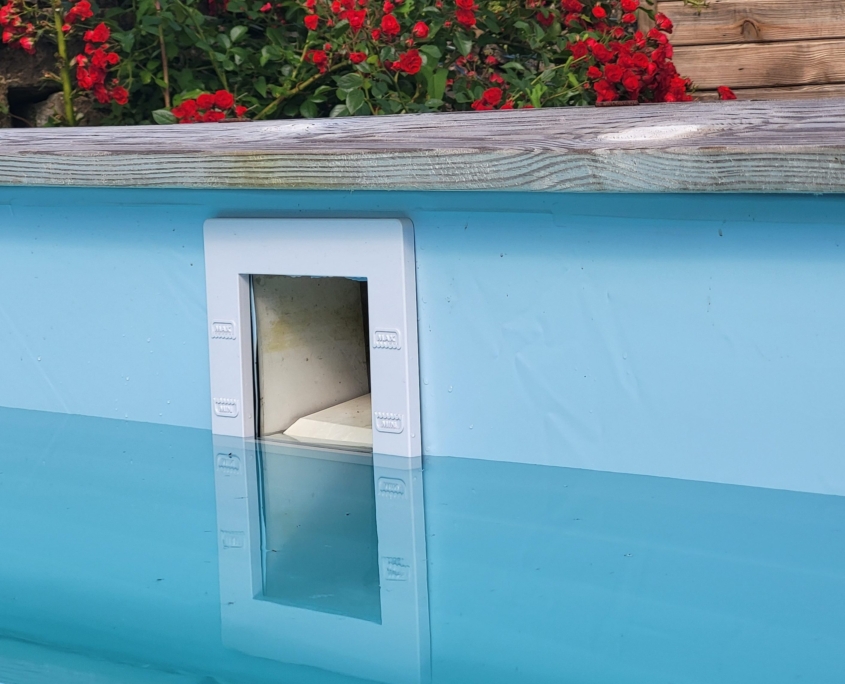 nivel de agua evaporación o fuga de agua